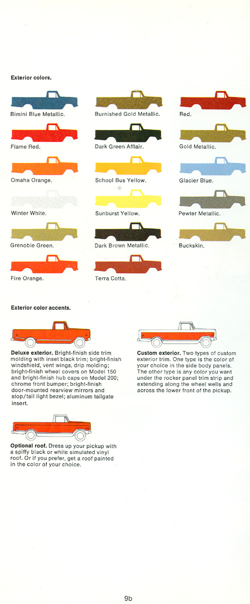 1975 International Recreational Vehicles Brochure Page 5